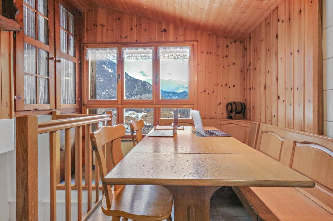 Charmant Chalet Dans La Montagne Proche De Verbier Sembrancher Екстериор снимка