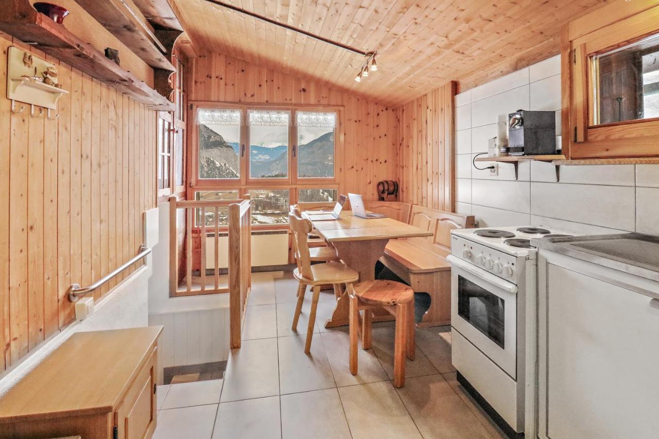 Charmant Chalet Dans La Montagne Proche De Verbier Sembrancher Екстериор снимка