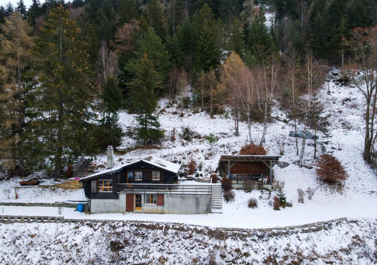 Charmant Chalet Dans La Montagne Proche De Verbier Sembrancher Екстериор снимка